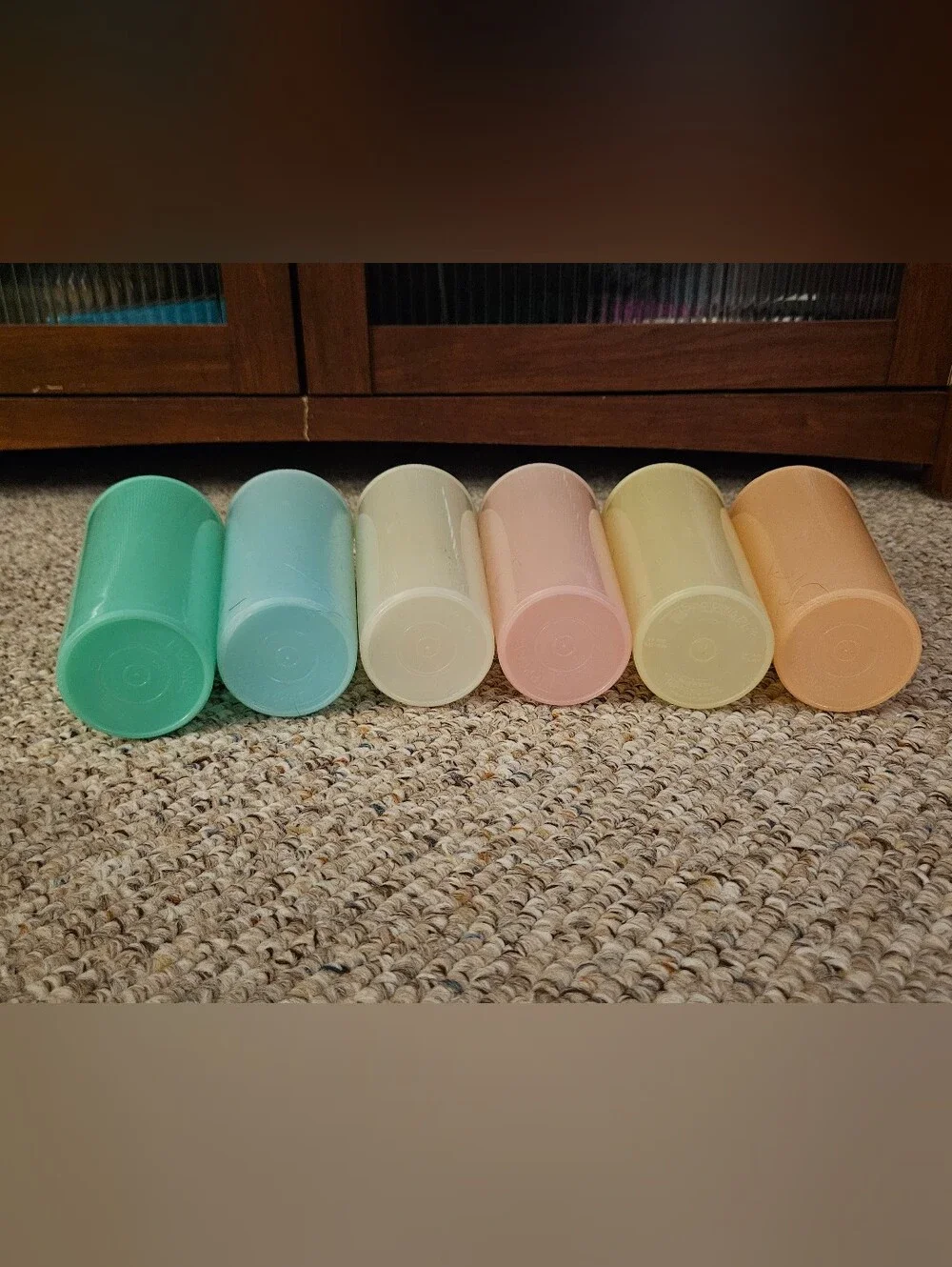 Tupperware Pastel Cups